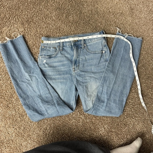 Madewell Women’s Perfect Vintage Jean in Coney Wash:‎ Destroyed Edition Size 26 - Picture 2 of 11